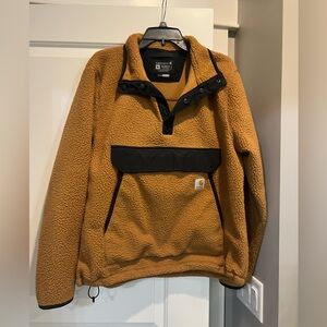 Carhartt Tan Fleece Jacket